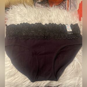Flirtitude Black Lace Hipster